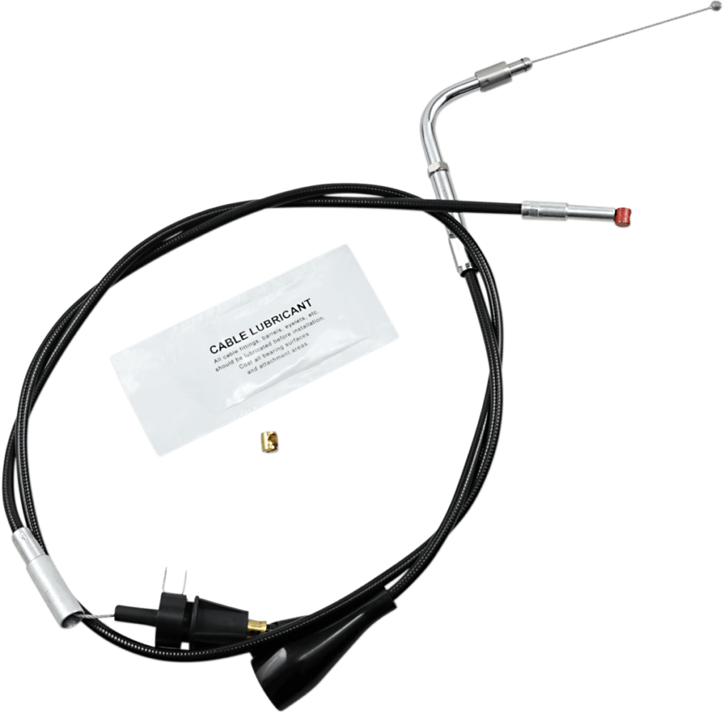 Black Vinyl Throttle/Idle Cable