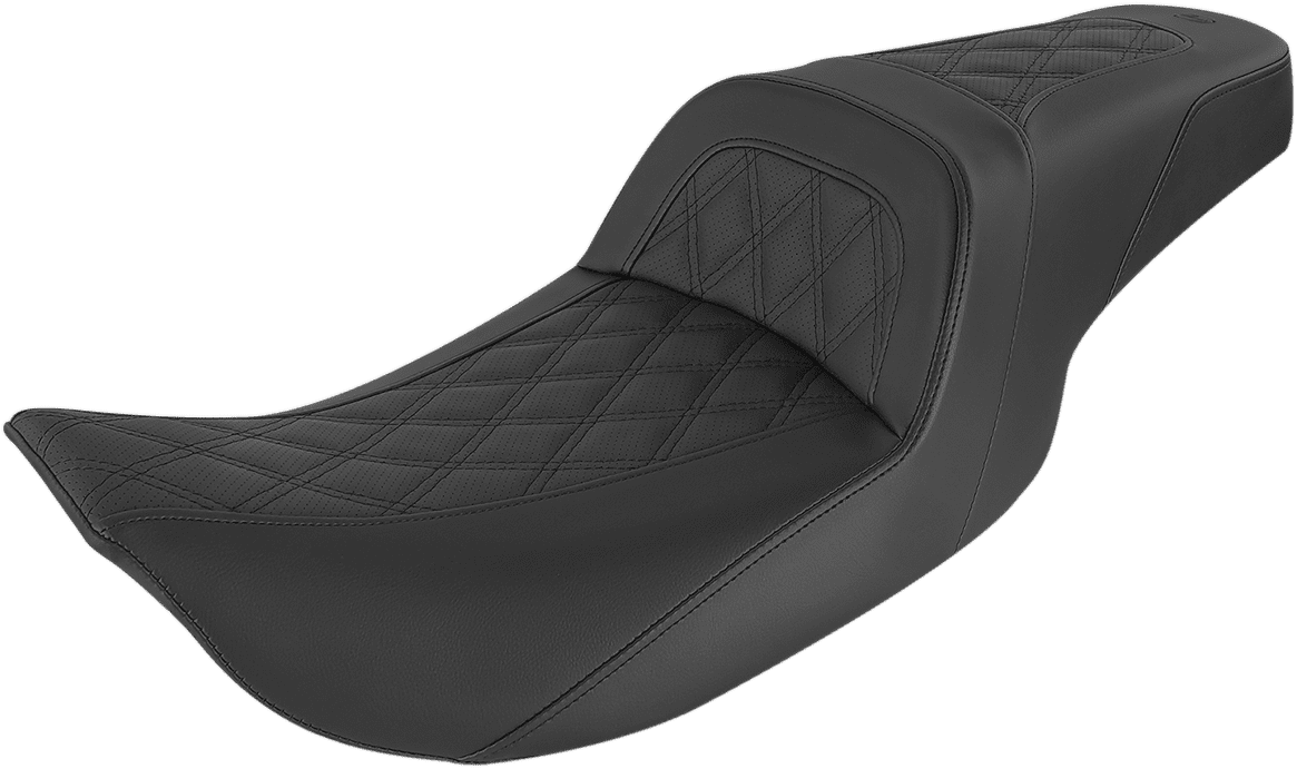 Slim Lattice Stitched Seat