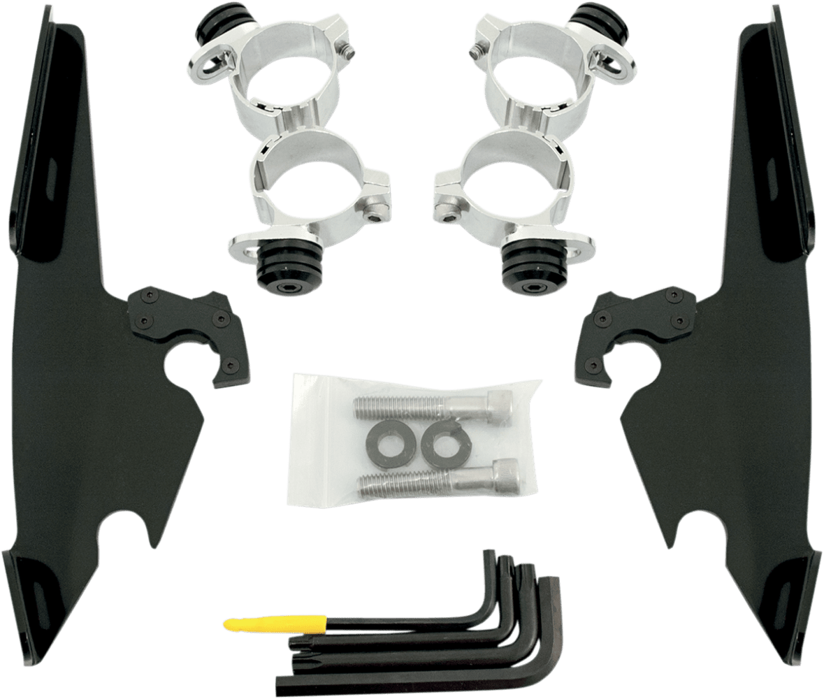 Fats/Slim Windshield Trigger-Lock Complete Mount Kit