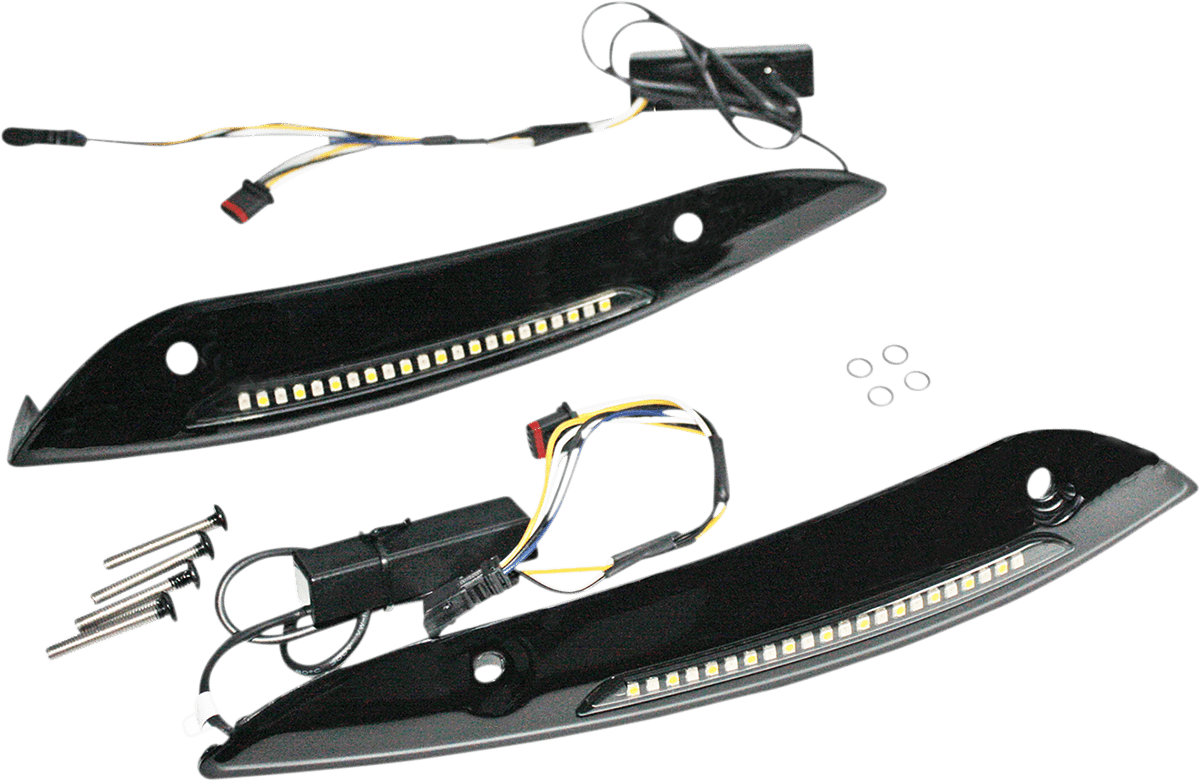 Genesis® 4 Dynamic LED Road Glide® Windshield Trim