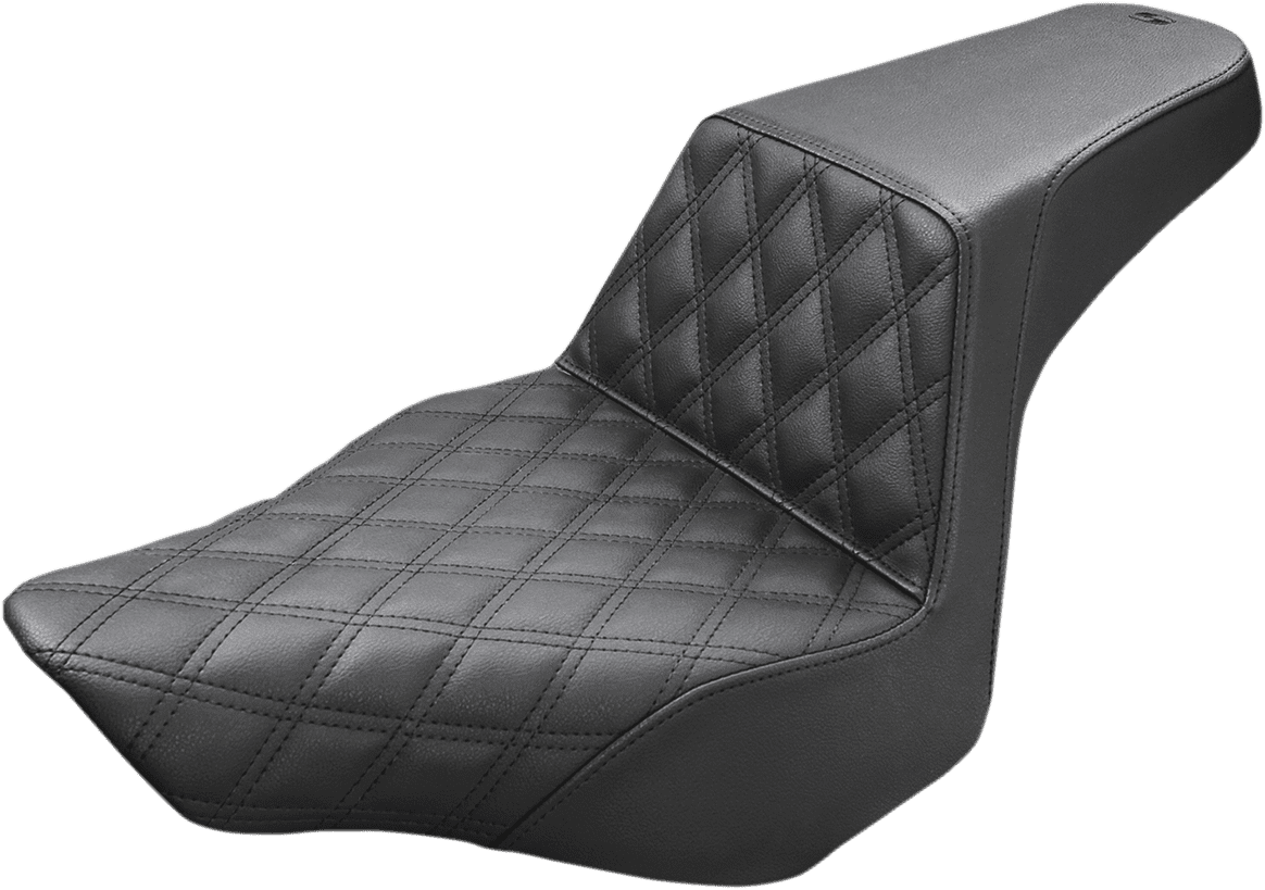 Step-Up Seat — Front Lattice Stitch