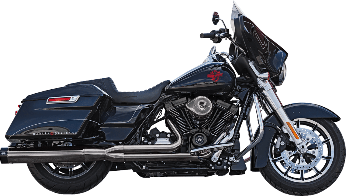 2-into-1 Lava Chrome Sidewinder® Exhaust System