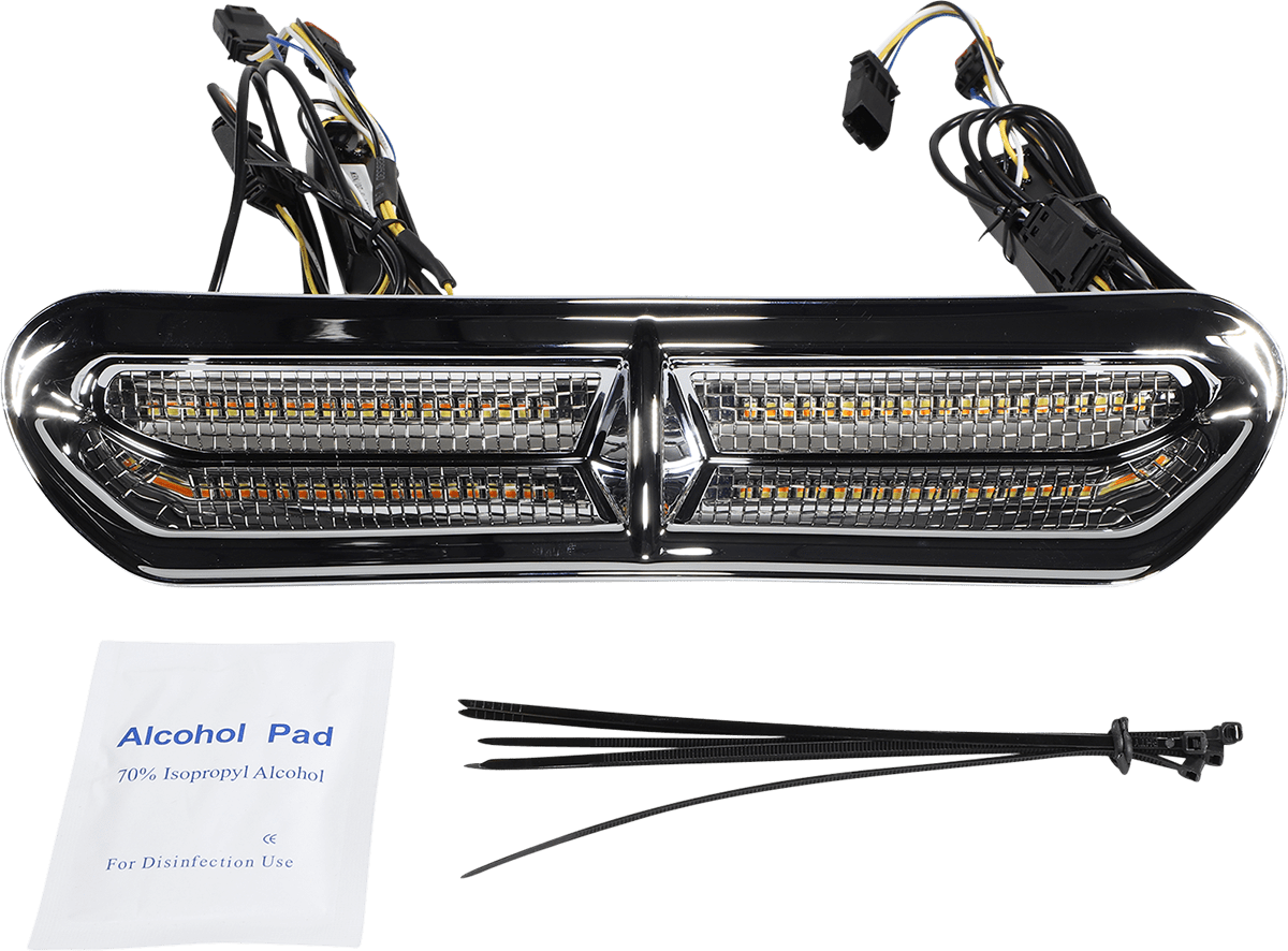 Genesis® 4 All-In-One Dynamic LED Batwing Fairing Vent Insert