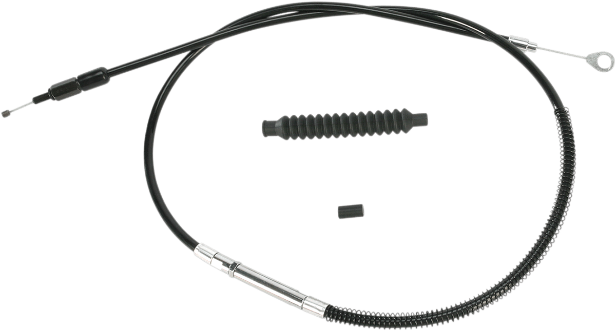 High-Efficiency Black Vinyl Clutch Cable