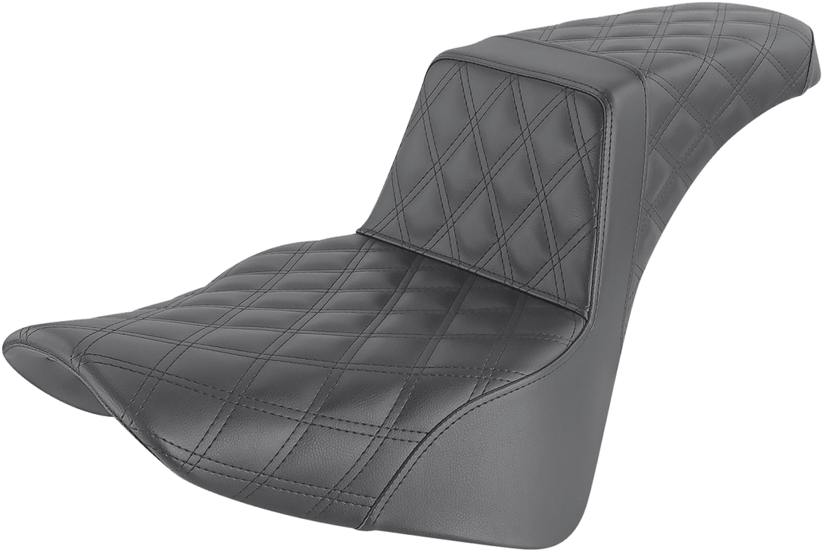 Step-Up Seat — Full Lattice Stitch