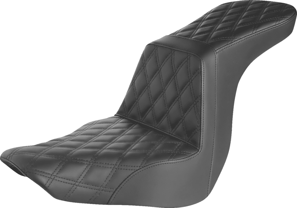 Step-Up Seat — Full Lattice Stitch