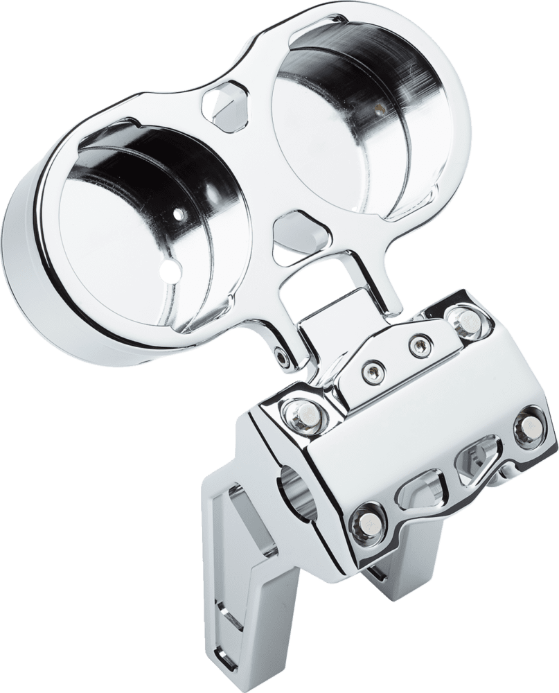 Gauge Mount For Performance Risers With Dual Gauges