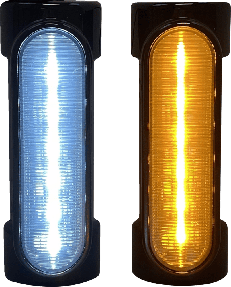 Dynamic Amber/White Engine Guard LEDS/Universal