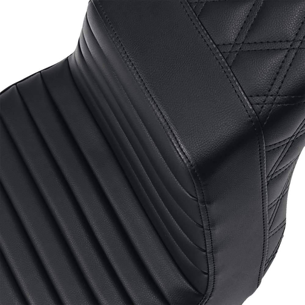 Step-Up Seat — Rear Lattice Stitch/Front Tuck-n-Roll