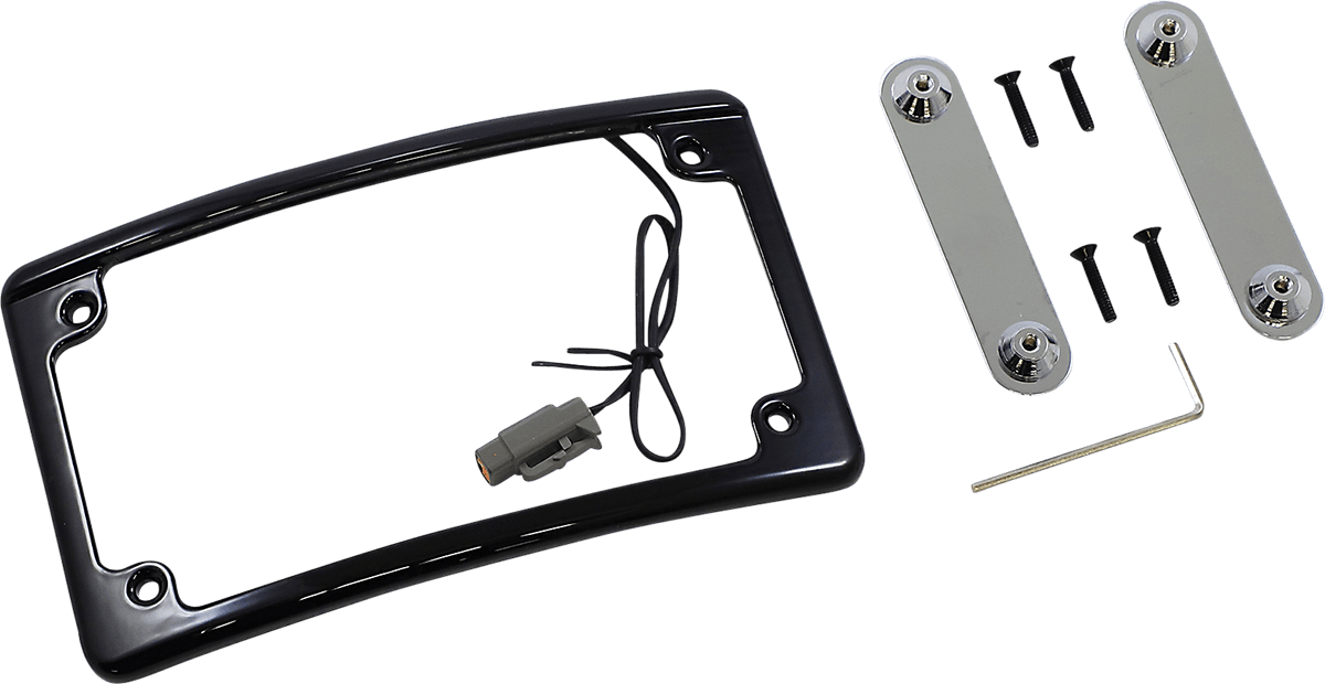 Radius LED License Plate Frame for CVO™