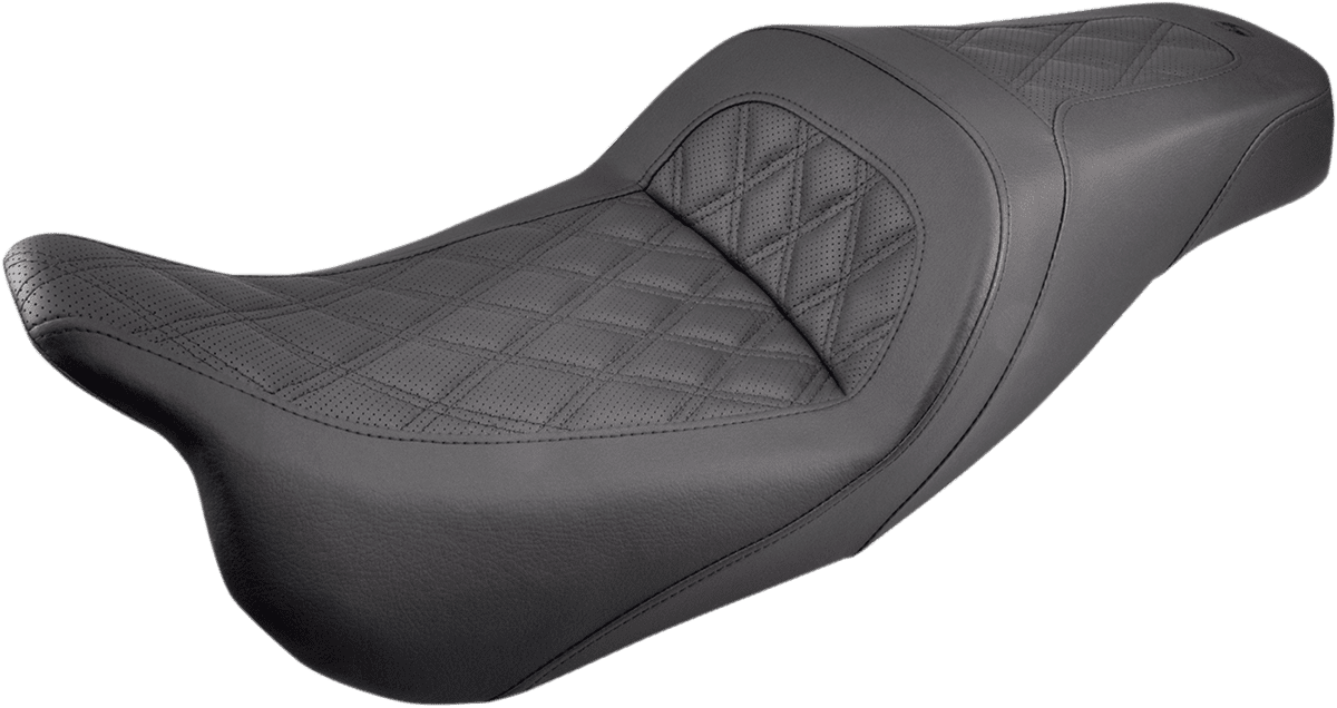 Slim Lattice Stitched Seat