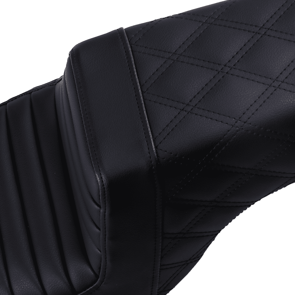 Step-Up Seat — Rear Lattice Stitch/Front Tuck-n-Roll