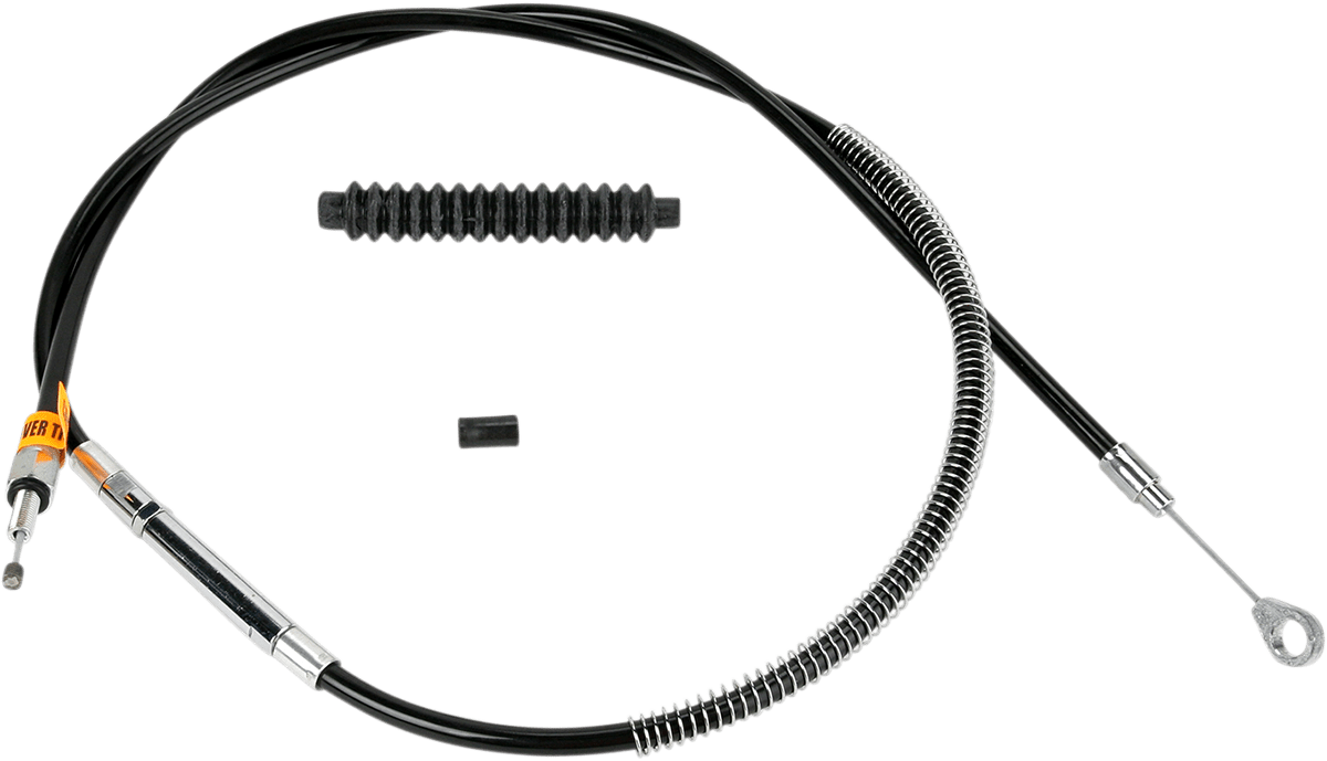 High-Efficiency Black Vinyl Clutch Cable