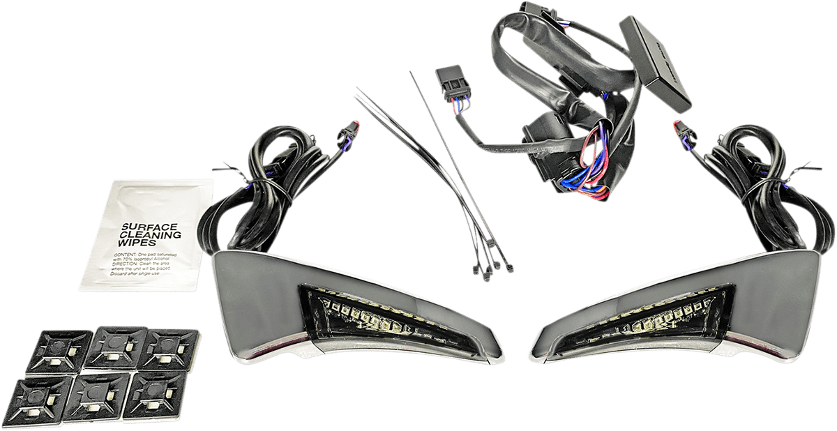Sequential Tour Pak Seat Back Rest LED Lights