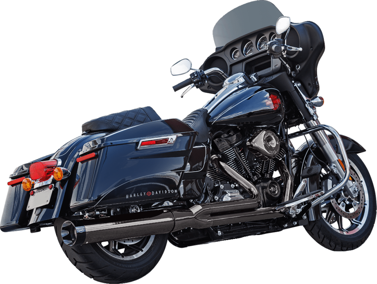 2-into-1 Lava Chrome Sidewinder® Exhaust System