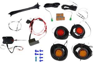 Universal LED Turn Signal Kit with Steering Column Switch