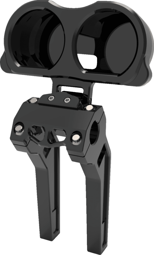 Dual Gauge Mount For Performance Risers