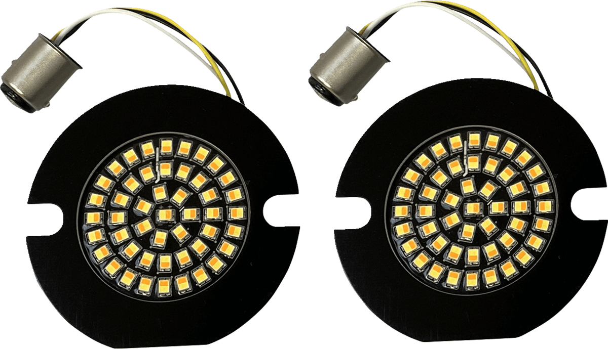 Genesis® 4 Amber/White LED Turn Signal Inserts