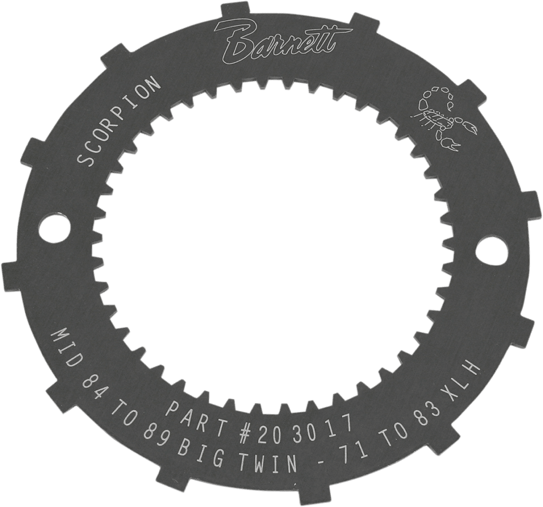 Scorpion Clutch Lock Plate
