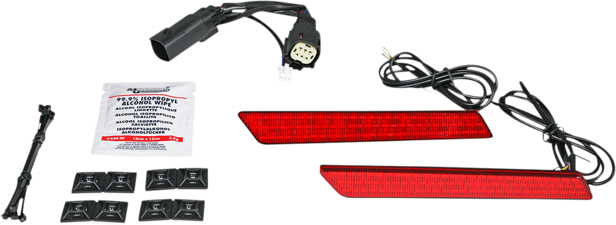 Dual Color LED Saddlebag Latch Lightz™