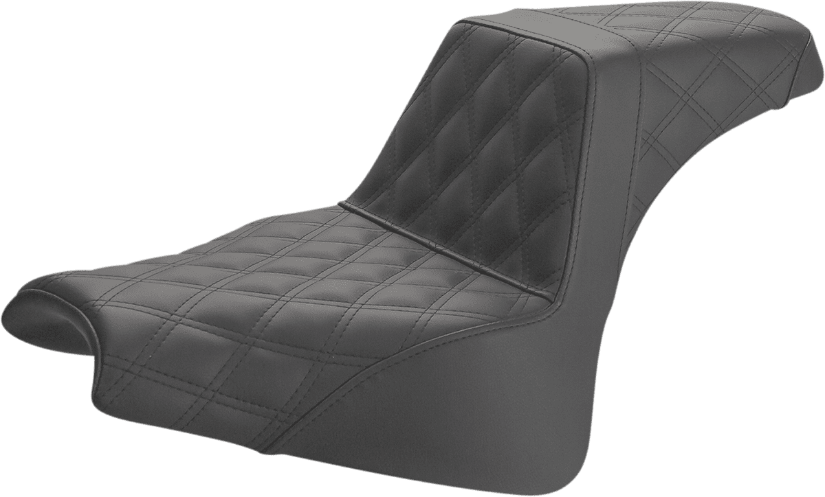 Step-Up Seat — Full Lattice Stitch