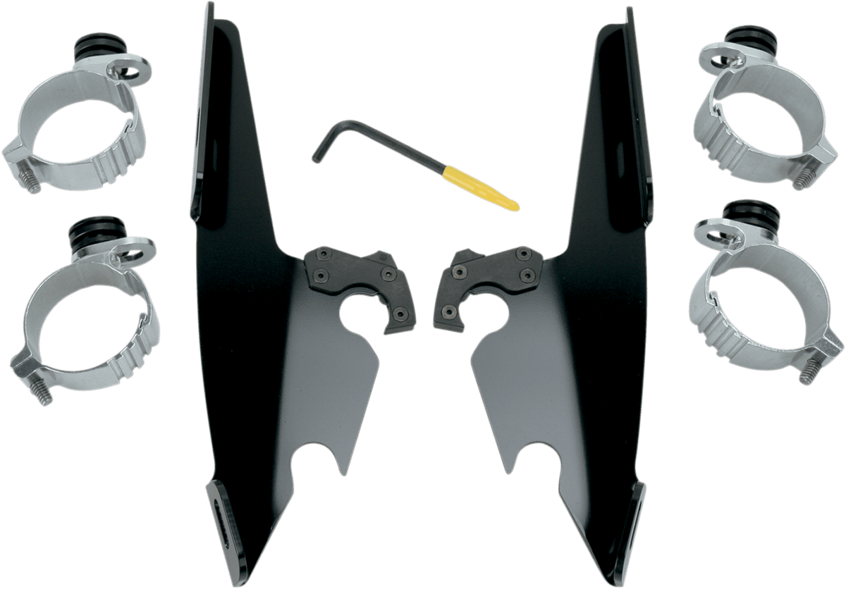 Fats/Slim Windshield Trigger-Lock Complete Mount Kit