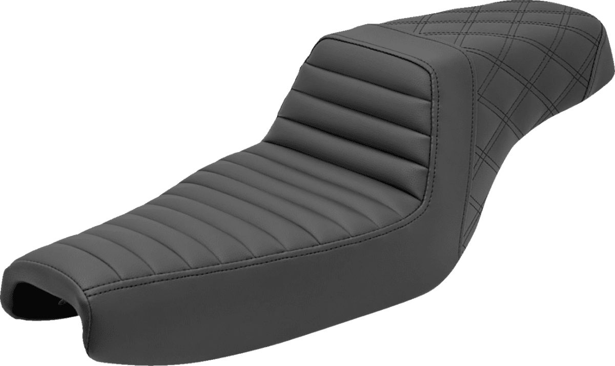 Step-Up Seat — Rear Lattice Stitch/Front Tuck-n-Roll