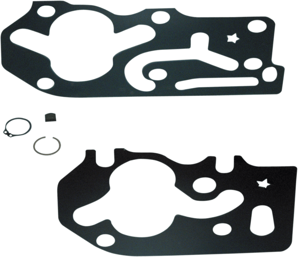 Replacement High Volume/High Pressure Polished Billet Oil Pump Gasket Kit