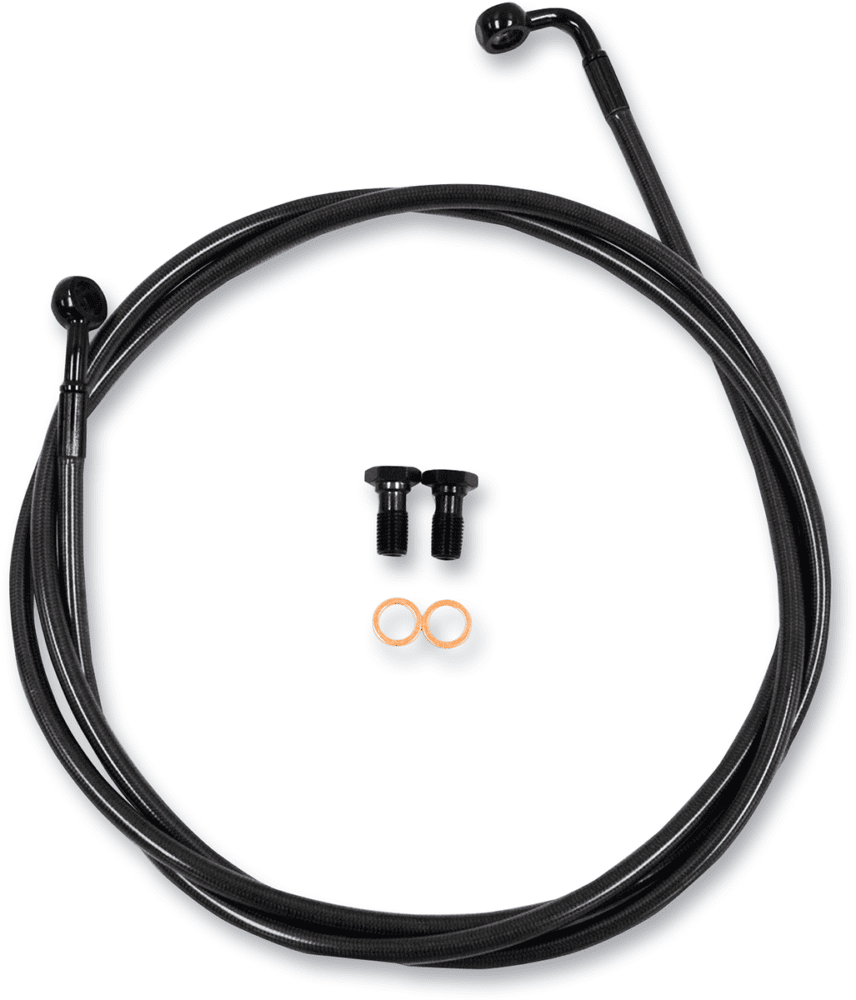 Midnight Braided Brake Line Kit