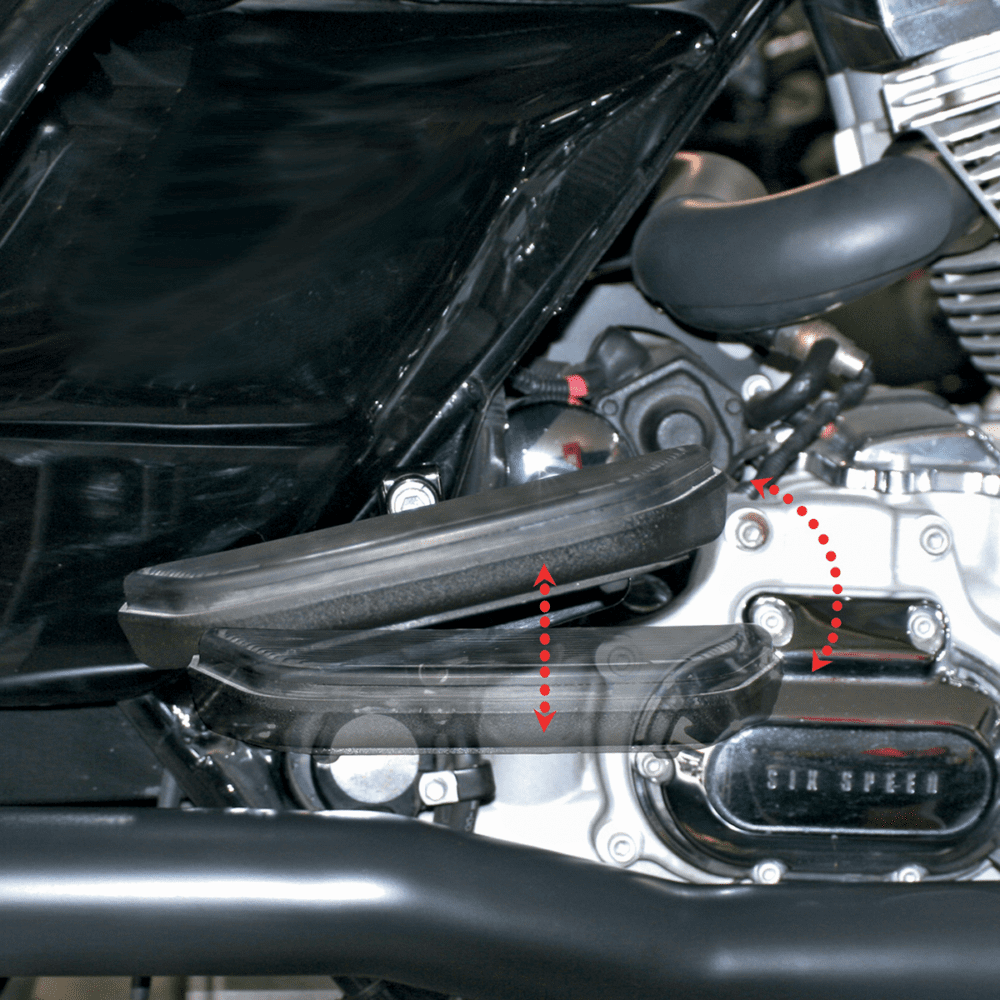 Passenger Floorboard Short Comfort Kit