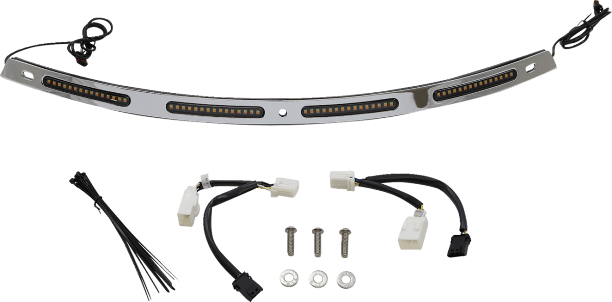 Genesis® 4 Dynamic LED Batwing Windshield Trim