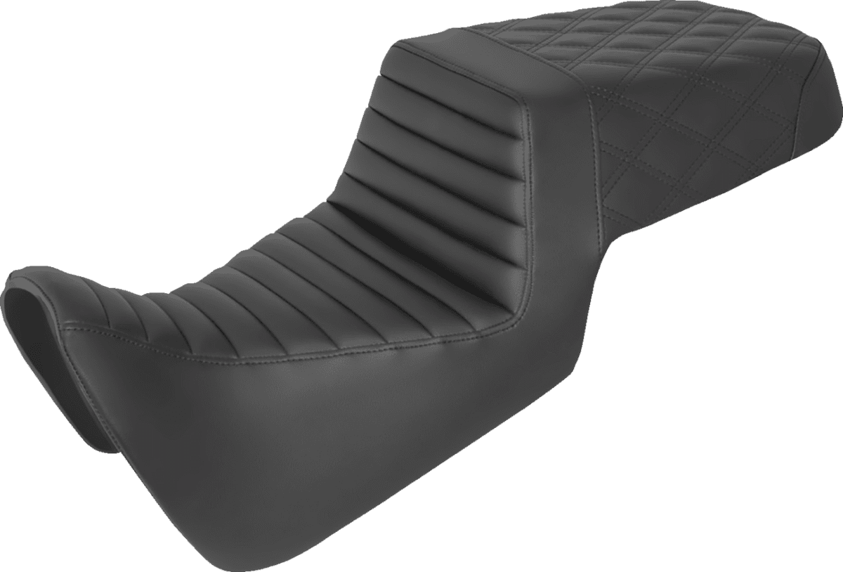 Step-Up Seat — Front Tuck-n-Roll/Rear Lattice Stitch