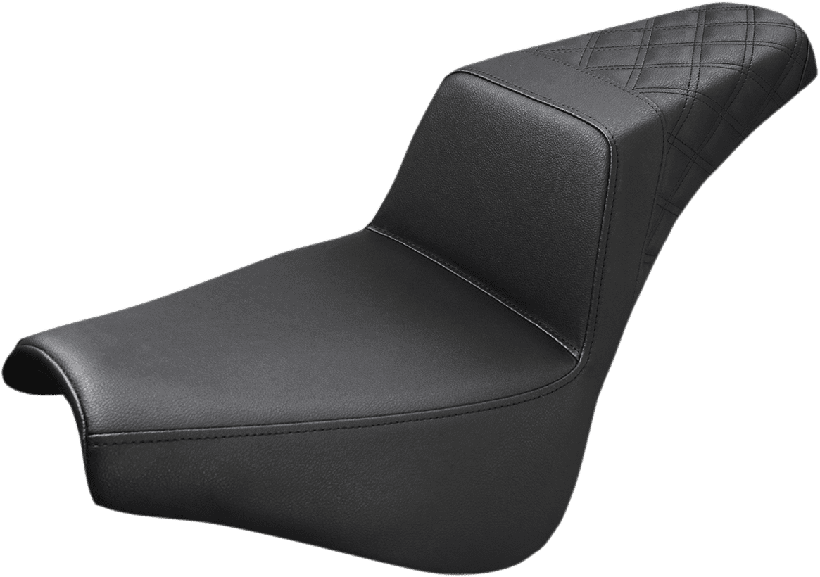 Step-Up Seat — Rear Lattice Stitch