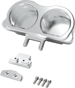 Dual Gauge Mount For Performance Risers