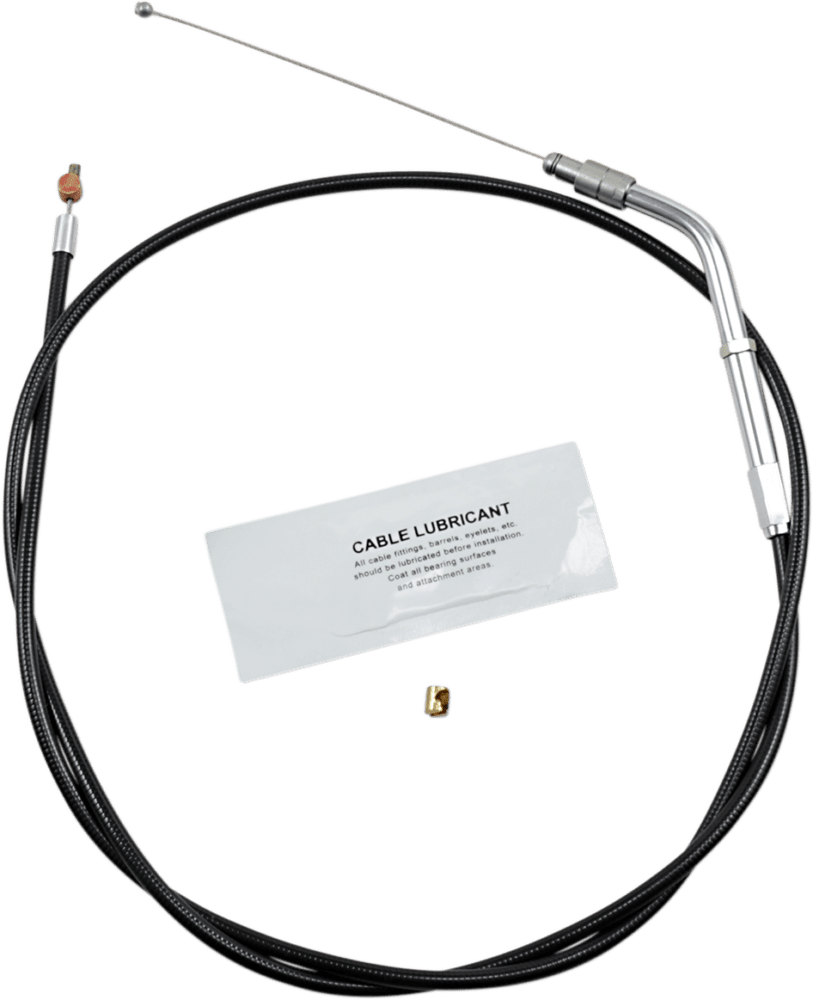 Black Vinyl Throttle/Idle Cable