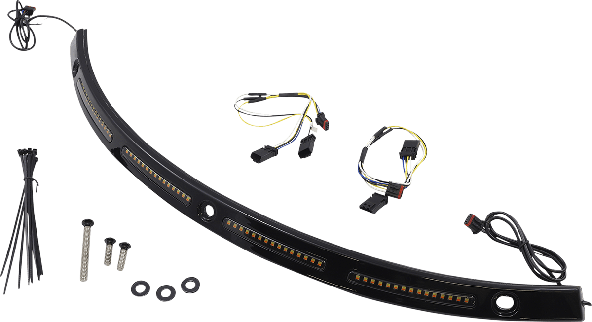 Genesis® 4 Dynamic LED Batwing Windshield Trim