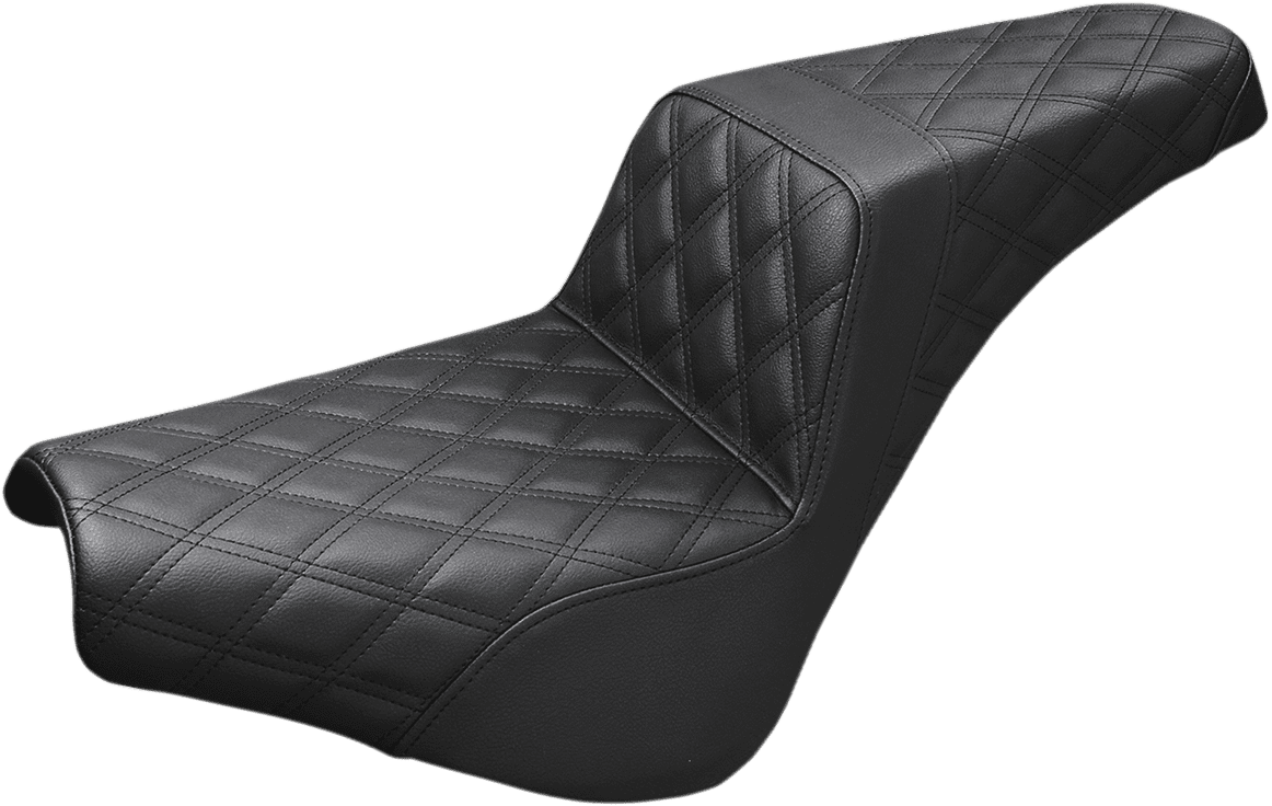 Step-Up Seat — Full Lattice Stitch