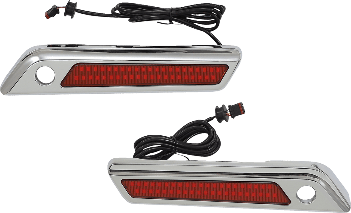 Saddlebag Latch Dual Color Accent Lights