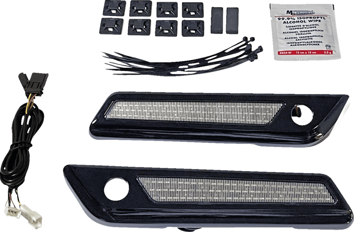 Saddlebag LED Latch Light