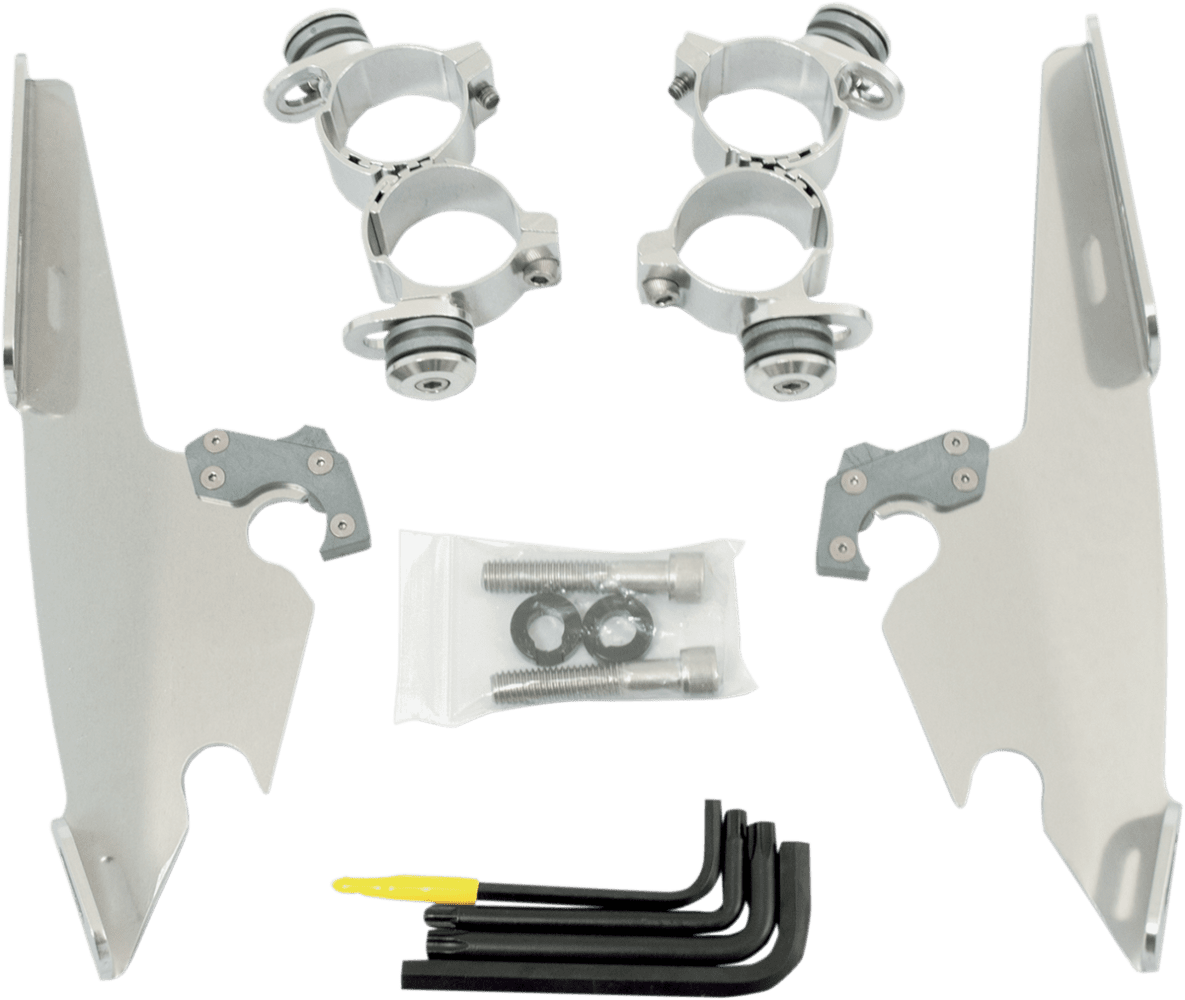 Fats/Slim Windshield Trigger-Lock Complete Mount Kit