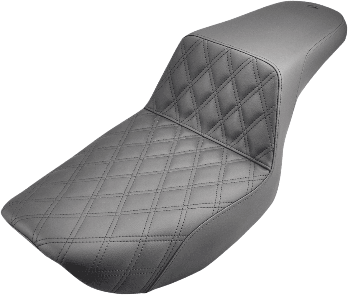 Step-Up Seat — Front Lattice Stitch