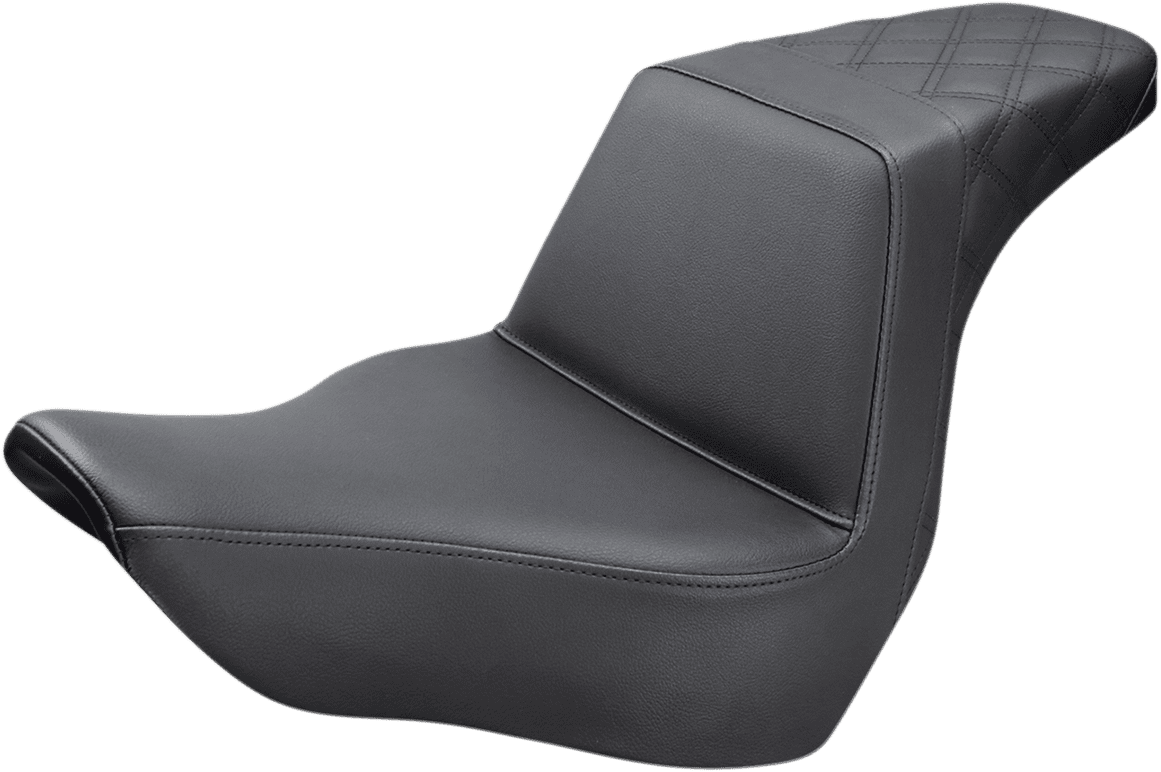 Step-Up Seat — Rear Lattice Stitch