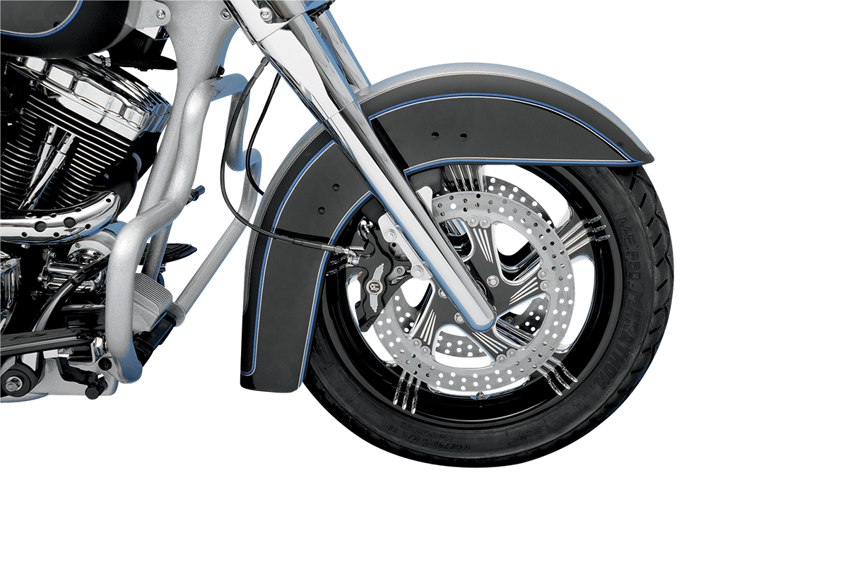 Six-Piston Differential-Bore Front Caliper