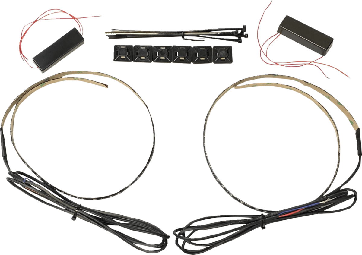 Dual Intensity Side Firing Auxiliary LED Strips
