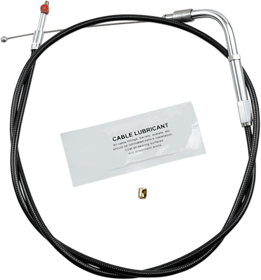 Black Vinyl Throttle/Idle Cable