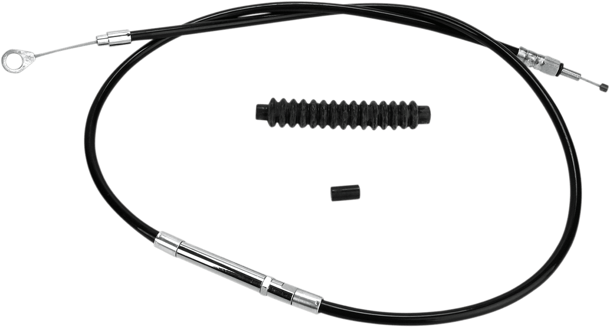 High-Efficiency Black Vinyl Clutch Cable