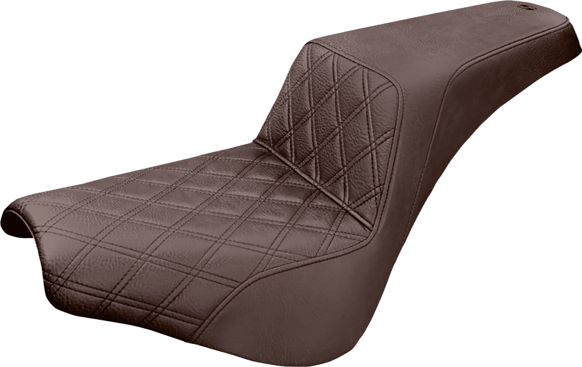 Step-Up Seat — Front Lattice Stitch