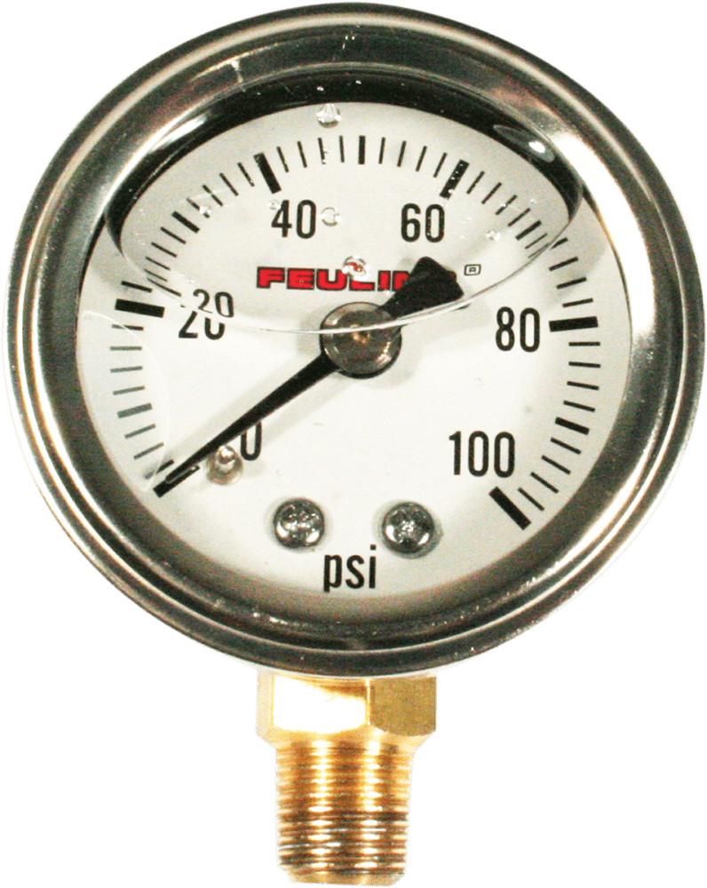 Oil Pressure Gauge — Bottom Port