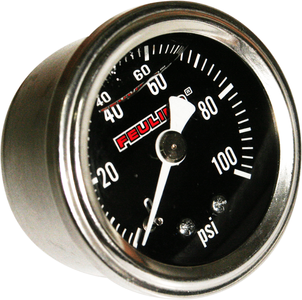 Oil Pressure Gauge — Back Port