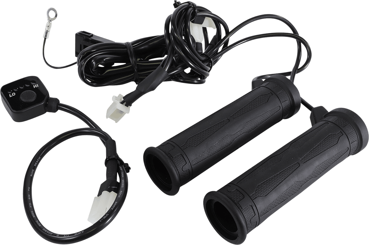 5 Level Thumb Throttle Heated Grips
